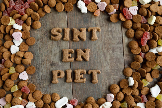 istock Dutch mixed candy and pepernoten eaten during Sinterklaas feast 1185005856
