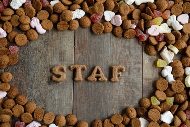 istock Dutch mixed candy and pepernoten eaten during Sinterklaas feast 1185006655