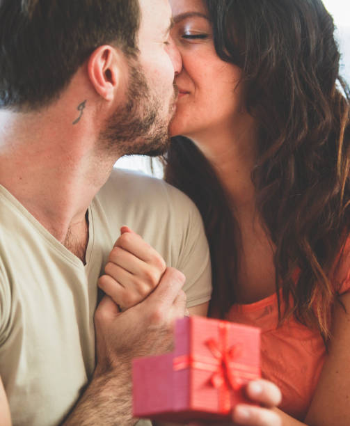 istock Kissing on their anniversary 1185016019