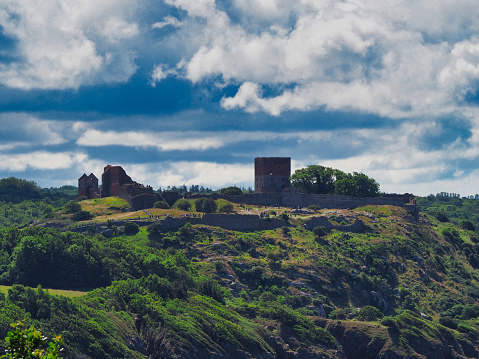 Hammershus Castle on Bornholm