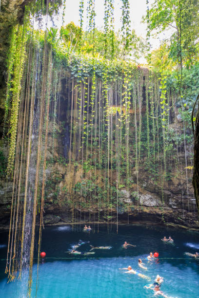 istock Amazing Ik-Kil Cenote near Chichen Itza, Mexico 1185016319