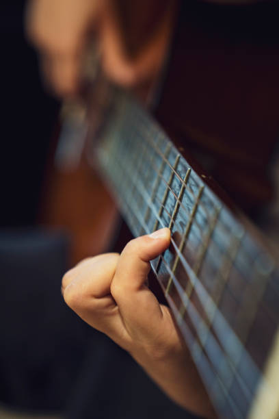 istock Musician playing classic guitar 1185018069