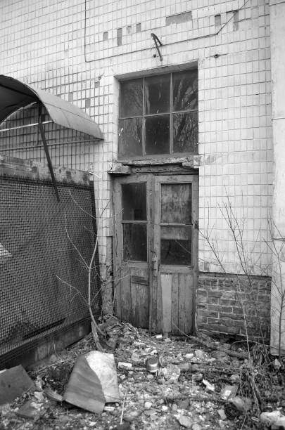 istock Urbex.Abandoned tramway depot. 1185022476