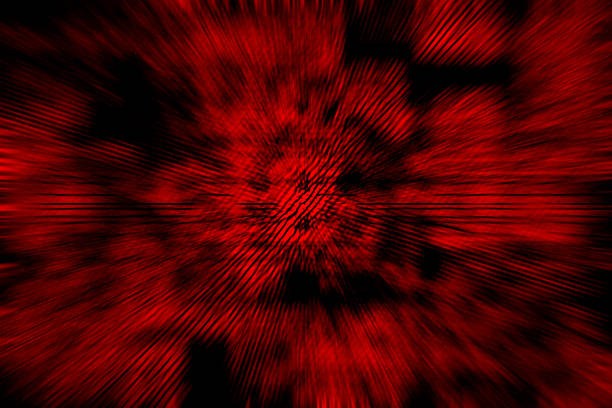 istock Red artwork background with zoom in effect 1185024023