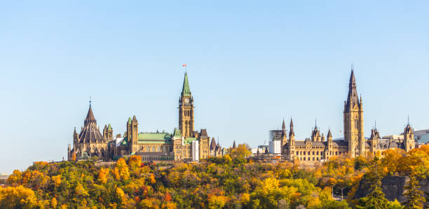 西側のカナダ国会議事堂 - provincial legislature ストックフォトと画像