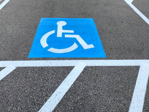 istock Wheelchair Accessible Parking Area 1185031670