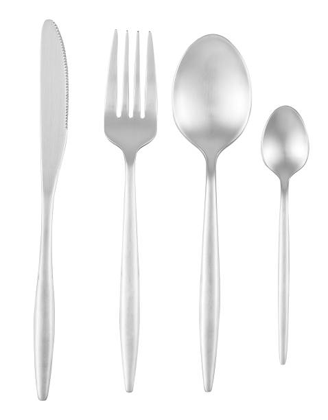 istock spoon, Knife and fork cutlery set 1185052415