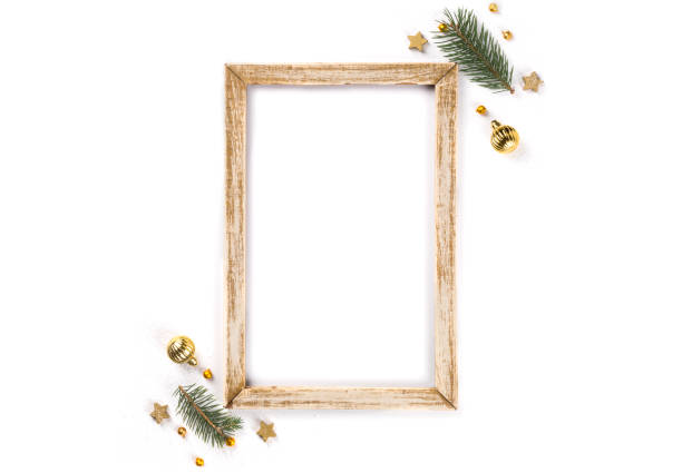istock Christmas and New Year composition. 1185054767