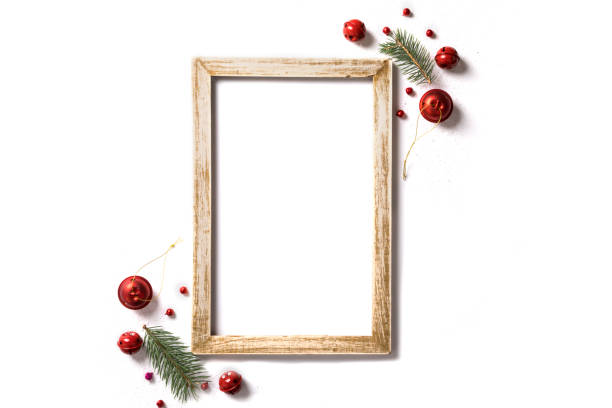 istock Christmas and New Year composition. 1185054775