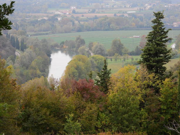 istock Park with Autumn colors 1185056297