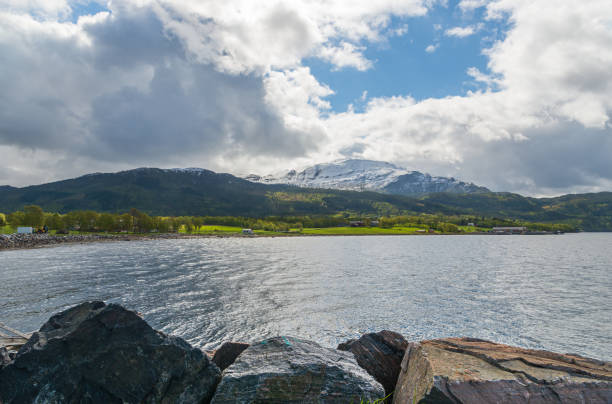 istock spring landscape from Trondheim to Saebo 1185062621