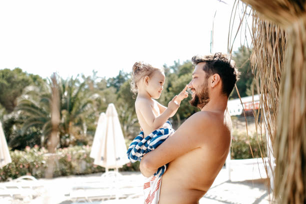 istock Father and daughter having fun 1185064084