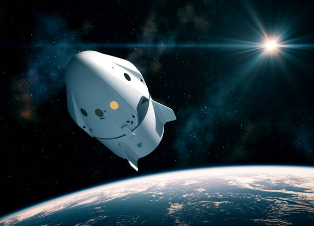 istock New Commercial Space Capsule Orbiting Planet Earth 1185065153