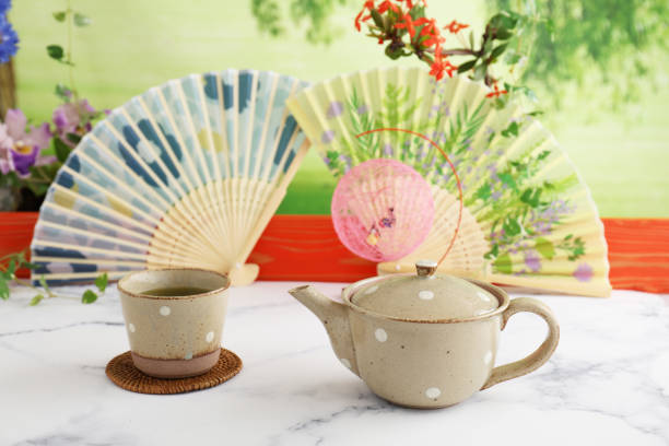 istock Japanese green tea 1185076278