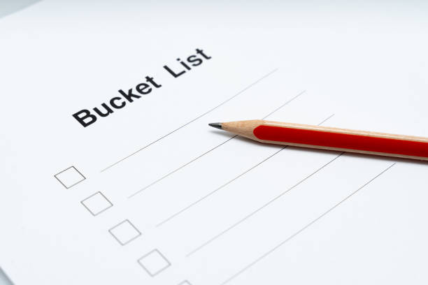 istock Bucket list and pencil 1185076578