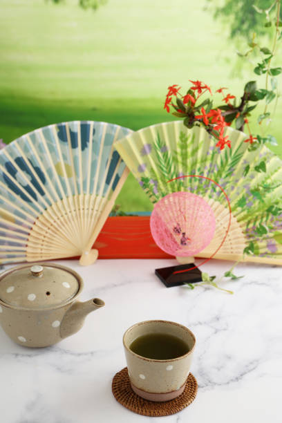 istock Japanese green tea 1185077777