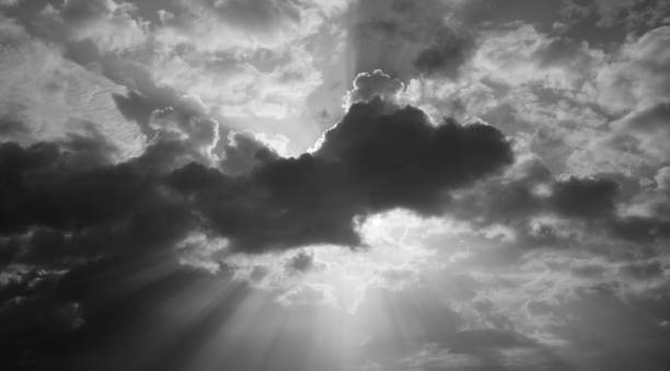 istock Amazing sunrise with cloudy sky 1185080102