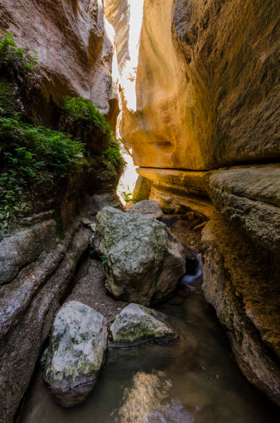 istock Great Canyon formed by the erosion called Barranco de la Luna (Granada) 1185083173