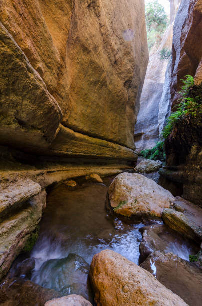 istock Great Canyon formed by the erosion called Barranco de la Luna (Granada) 1185083196