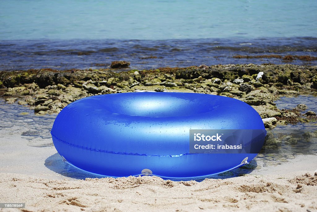 Inflatable Ring  Beach Stock Photo