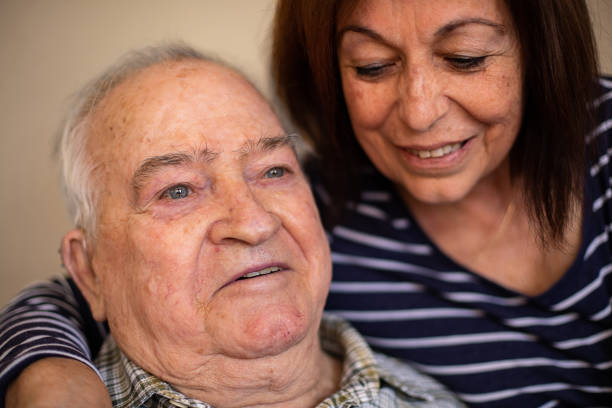 istock A grandmother hugs her elderly father 1185089864
