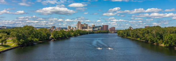 istock Hartford Skyline and the Connecticut River 1185094936