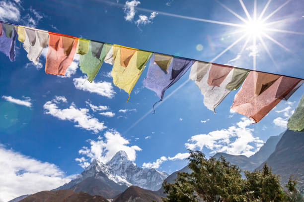 istock Ama Dablam Mountain. Trekking Everest Base Camp. Nepal. 1185100751