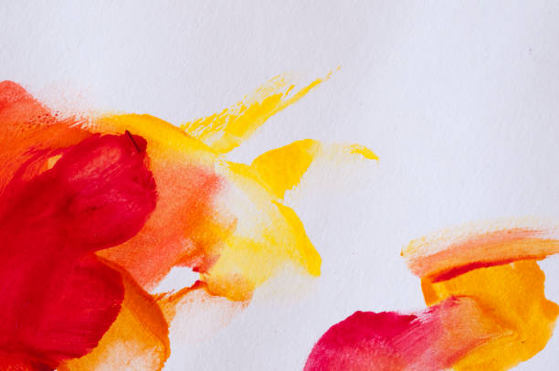 istock abstract painting red orange yellow 1185101460