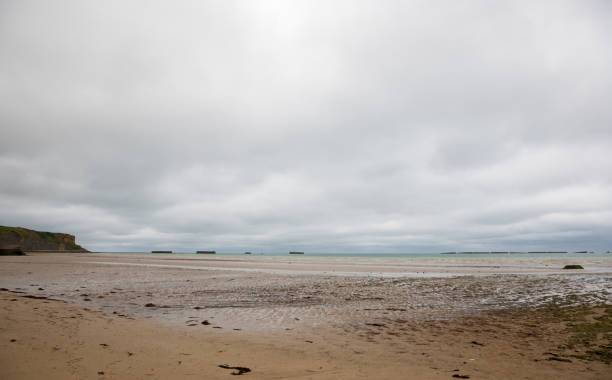 istock Beach in Lower Normandy, Atlantic coast - France 1185108886
