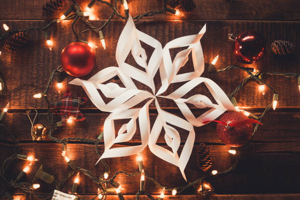 istock Christmas lights and Ornaments 1185114252