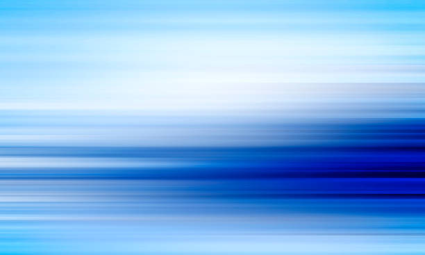 istock Blue abstract background, speed, motion effect, motion blur, neon light, stripes, blue, cyan, white 1185117582