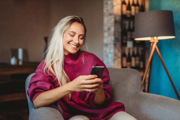 istock Woman at her home 1185122057