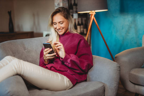 istock Woman at her home 1185122640