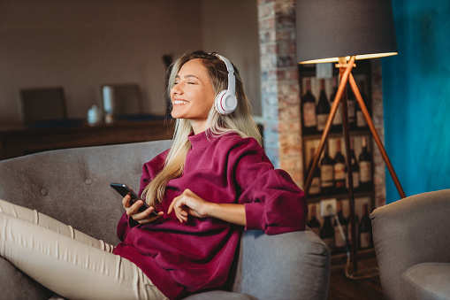 Woman relaxing