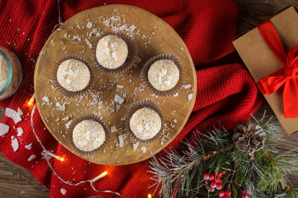 istock Homemade candies with coconut 1185135775
