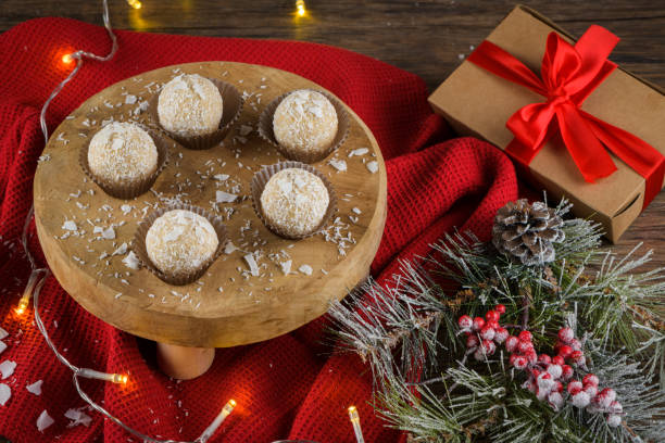 istock Homemade candies with coconut 1185135793