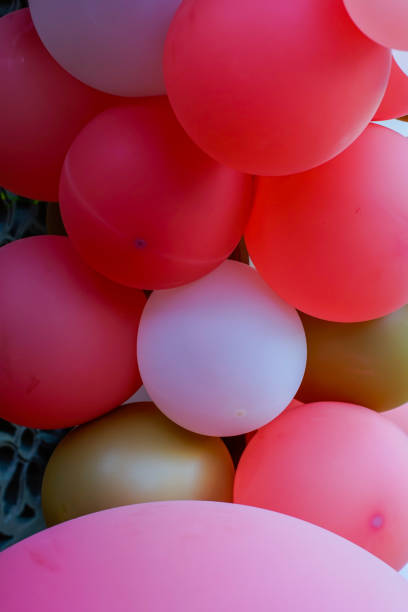istock purple and pink Balloons Arches for wedding 1185144106