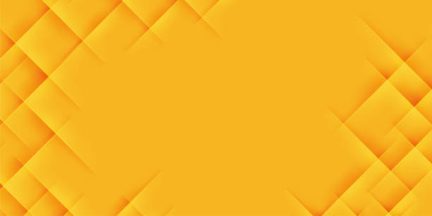 latar belakang halftone kuning abstrak - kontras tinggi ilustrasi stok