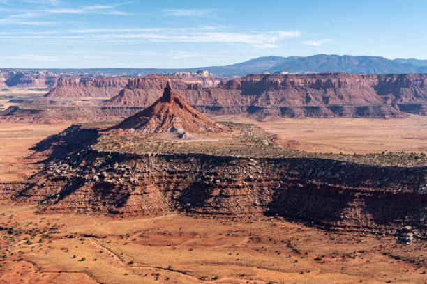 istock Woman Hiking and Climbing around Moab, Utah 1185153668