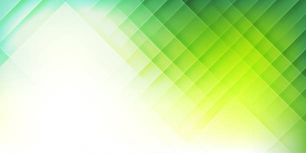 абстрактный зеленый полутон фон - green background wave abstract light stock illustrations