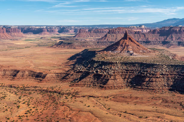 istock Woman Hiking and Climbing around Moab, Utah 1185158057