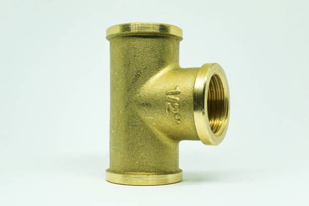 istock Plumbing Fitting for water supply system in house, tools and equipment. isolated on white background 1185171010