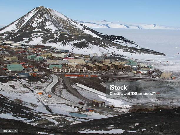 Mcmurdo Station Antarctica Stock Photo - Download Image Now - Antarctica, McMurdo Sound, Place of Research