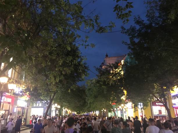 istock the view of Harbin city in Harbin, China 1185182406