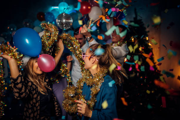 istock Partying on the new year's eve 1185186175