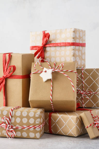 istock A big stack of Christmas or Valentine Day gift boxes. 1185190107
