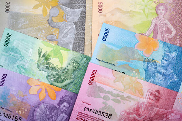 istock Indonesian rupiah a business background 1185191880
