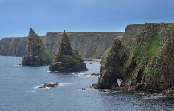 istock Sea stacks at Duncansby Head, Route NC500, Scottish Highlands 1185193037