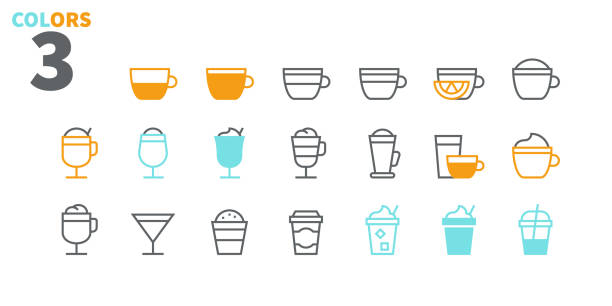 Coffee UI Pixel Perfect Well-crafted Vector Thin Line Icons 48x48 Ready for 24x24 Grid for Web Graphics and Apps with Editable Stroke. Simple Minimal Pictogram Part 1-1 Coffee UI Pixel Perfect Well-crafted Vector Thin Line Icons 48x48 Ready for 24x24 Grid for Web Graphics and Apps with Editable Stroke. Simple Minimal Pictogram Part 1-1 romano cheese stock illustrations