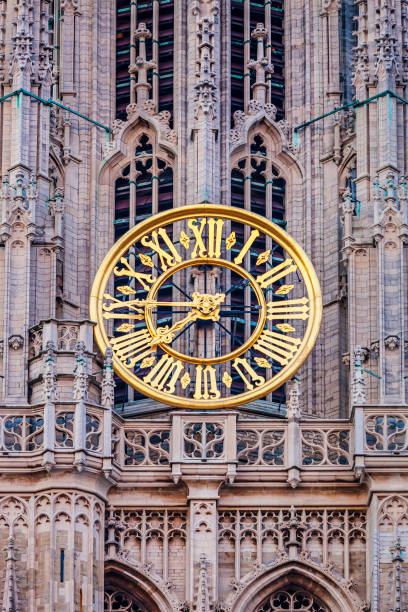 бельгия, антверпен - собор богоматери - cathedral of our lady стоковые фото и изображения